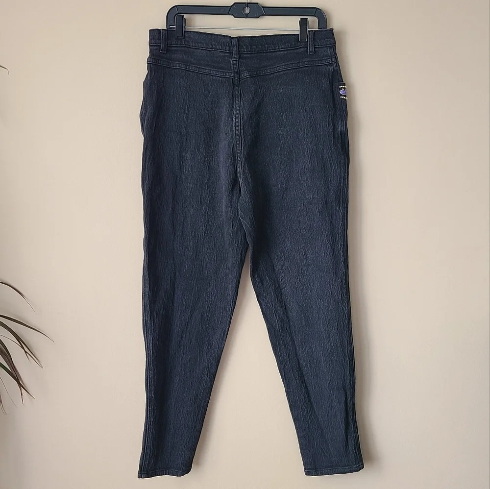 Vintage Y2K Stefano international high rise black jeans women's size 31 waist - Picture 4 of 13